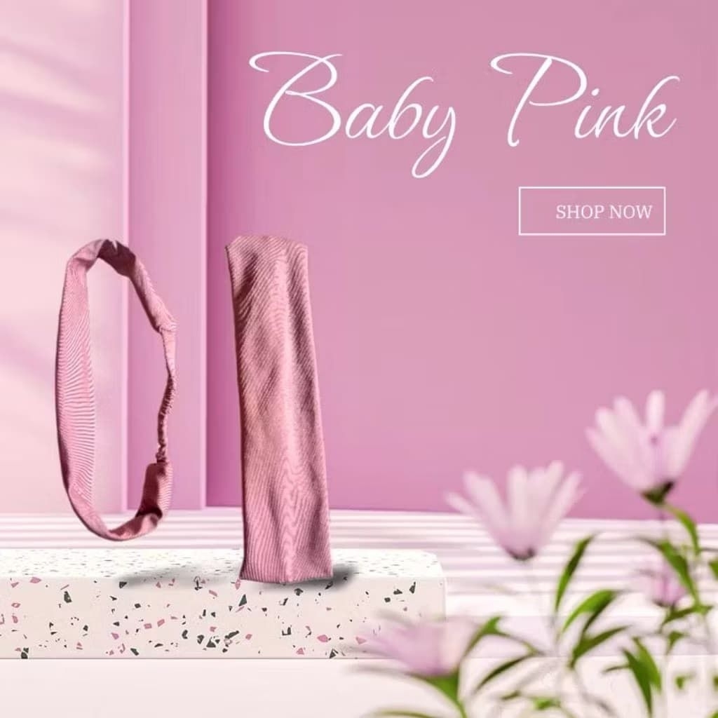 hot bandana headband bandana karet bahan kain fashion short hair~