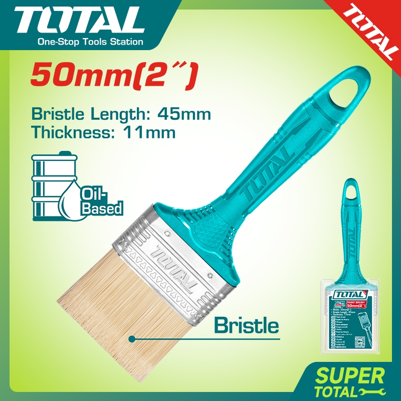 【Total】Kuas cat 2 inci/alat kuas cat/kuas cat dinding kayu/kuas cat dinding