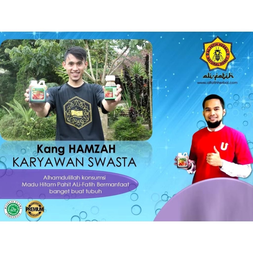 

Madu Pahit Ali Fatih | Murni Honey Hitam Original Asli Stamina