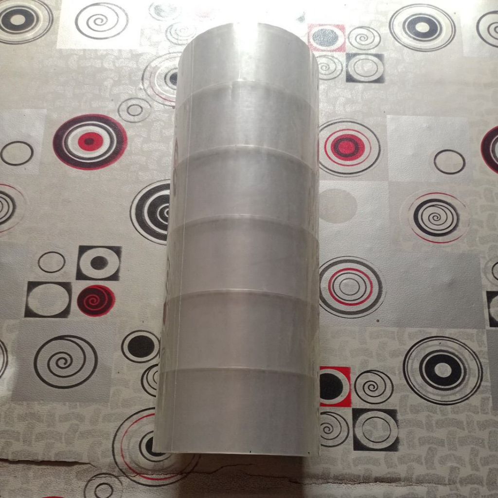 

Lakban bening 1 tabung isi 6