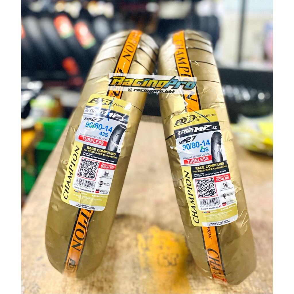 FDR sport Mp 27 & 76 ukuran 90/80 ring 14