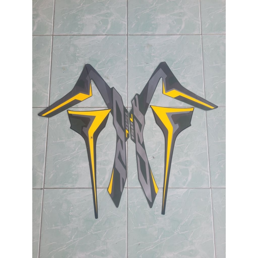 striping honda crf 150L tahun 2022/stiker striping honda CRF 150L/ sticker honda crf 150L/striping m