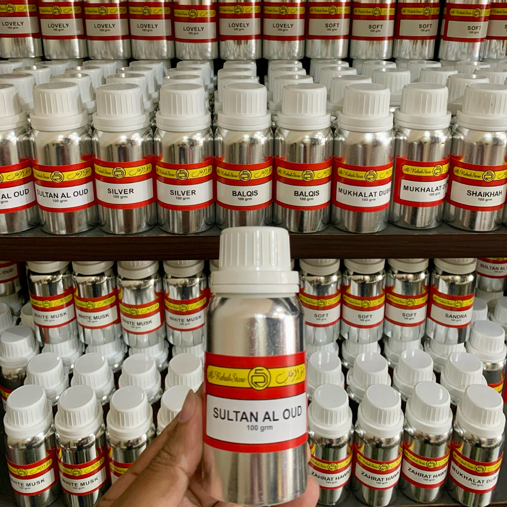 SULTAN AL OUD ALREHAB BIBIT MURNI 100ML PARFUM ARABIAN ORIGINAL SEGEL AL REHAB 100.ML BIBIT PARFUME 