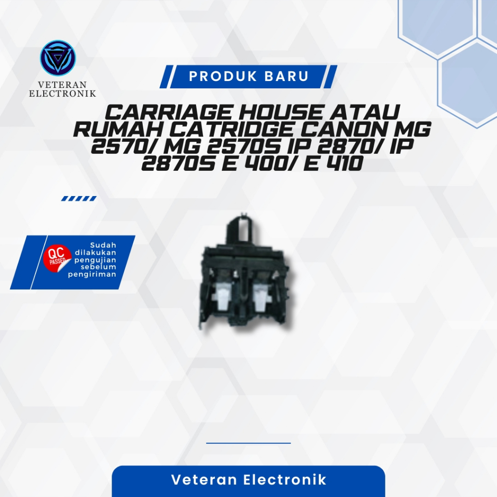 CARRIAGE HOUSE ATAU RUMAH CATRIDGE CANON MG 2570/ mg 2570s IP 2870/ IP 2870s E 400/ E 410