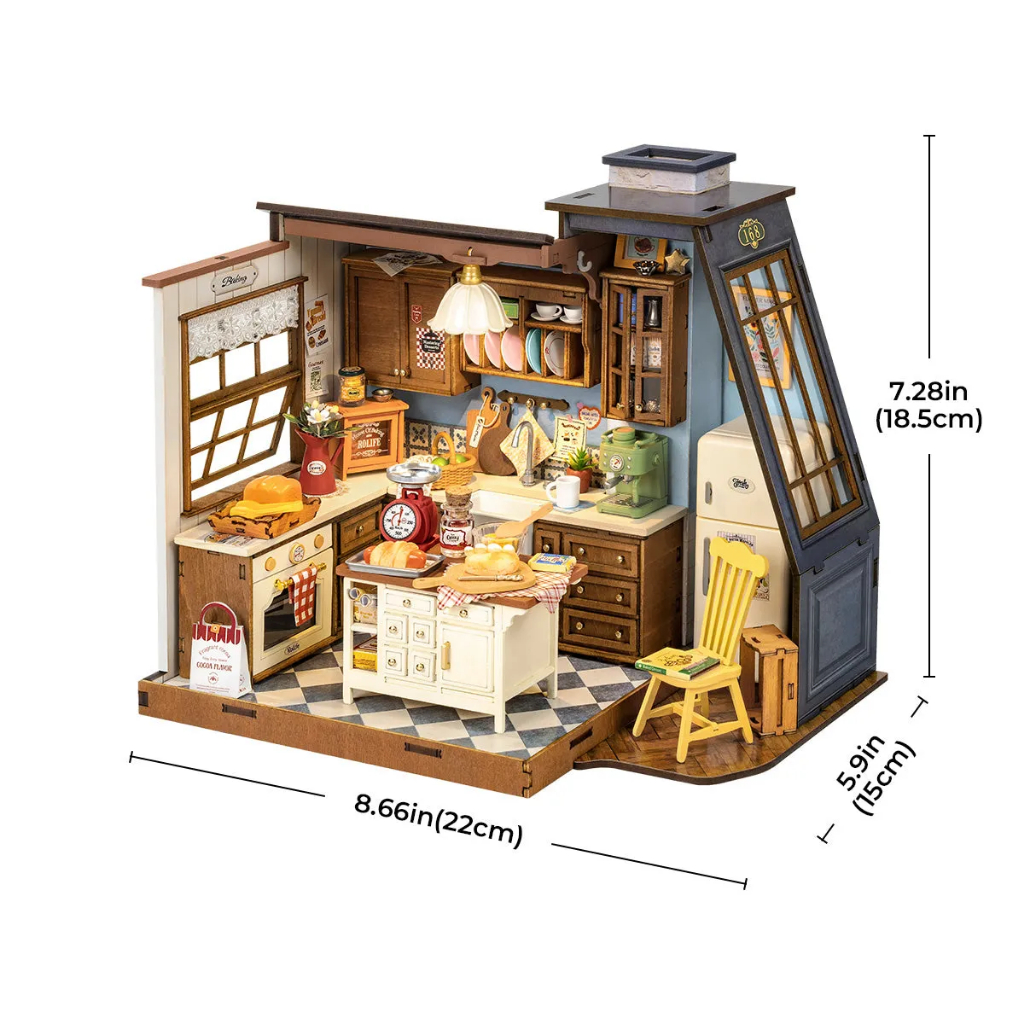 NEW PRODUCT ROLIFE BAKING KITCHEN DIY MINIATURE HOUSE DG172 ANGGIT DIAMOND