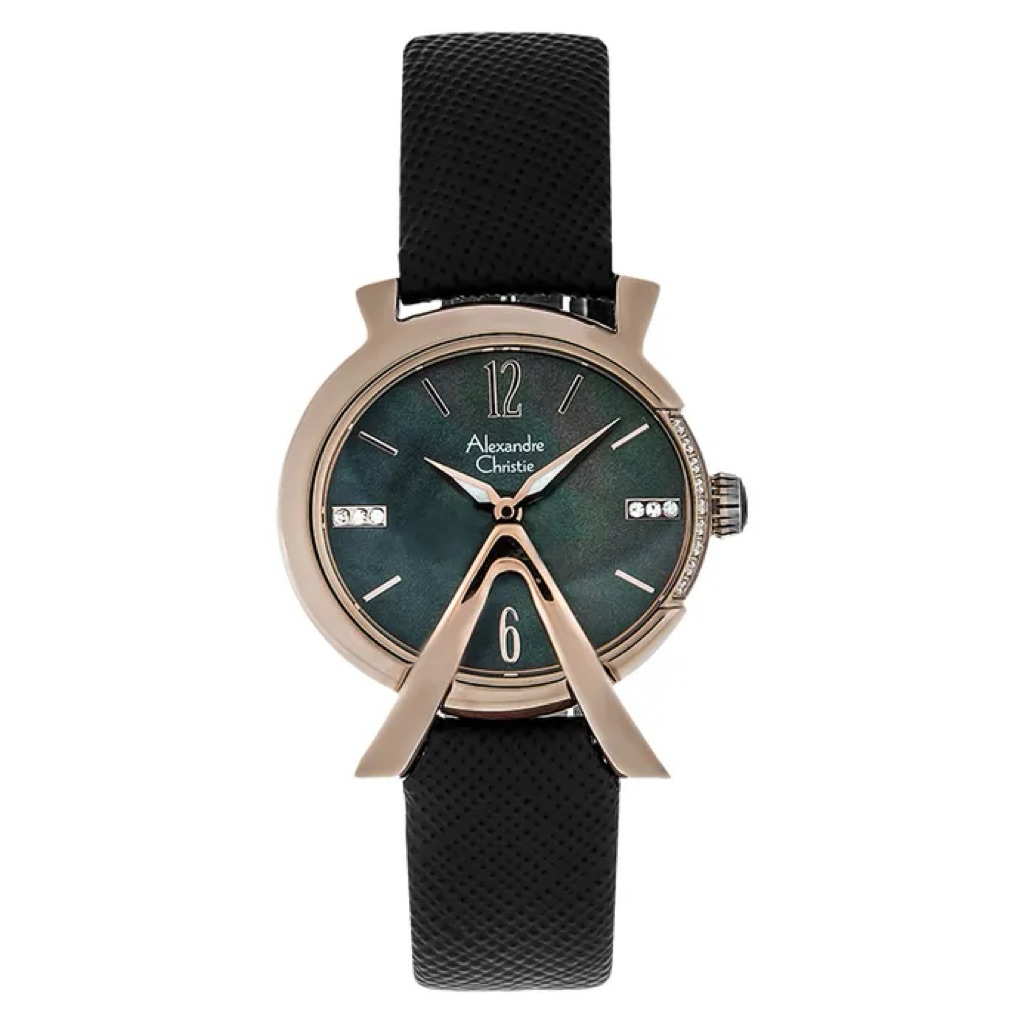 JAM TANGAN WANITA ALEXANDRE CHRISTIE AC 2703 / AC2703 LEATHER