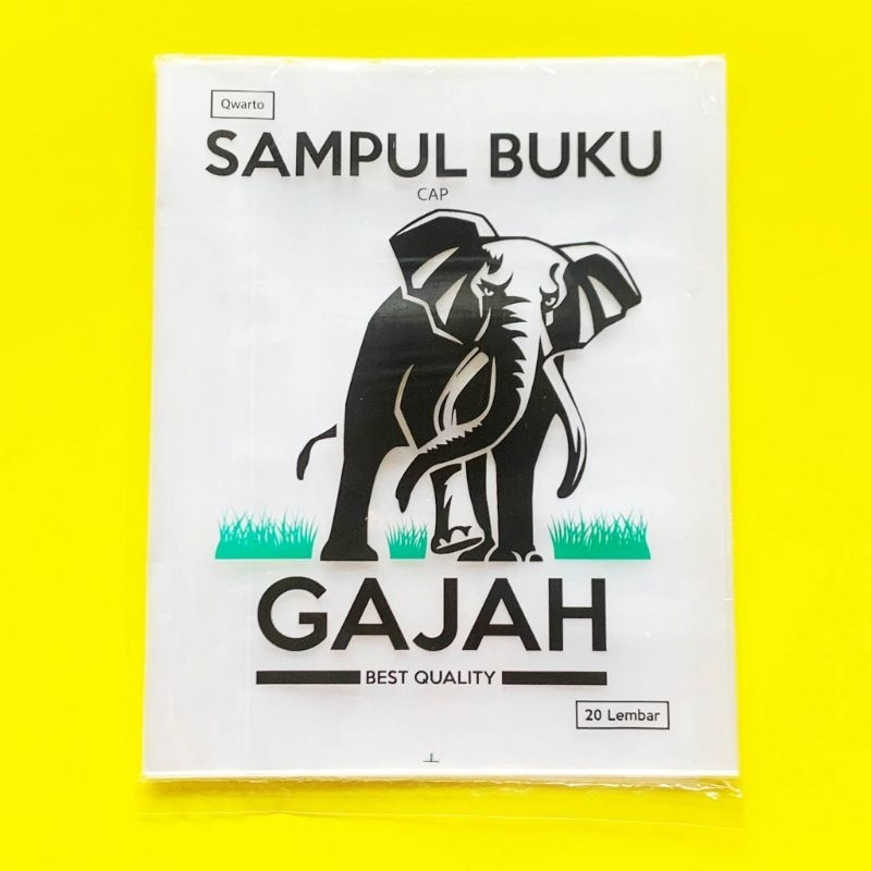 

Sampul Plastik Buku Boxy/BIG BOOS 1 GULUNG ISI 10 LEMBAR CAP GAJAH