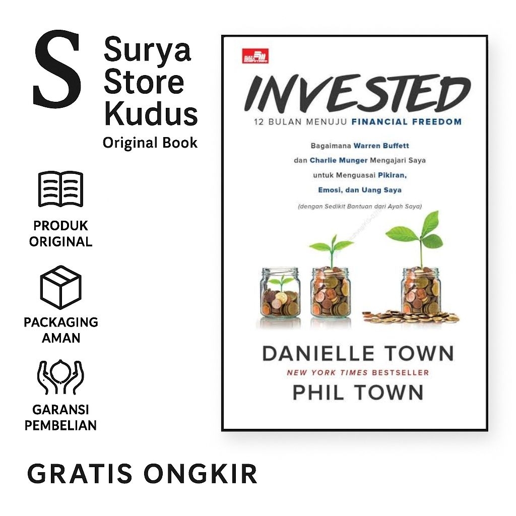 Buku Original / Original Book Invested - Danielle Town