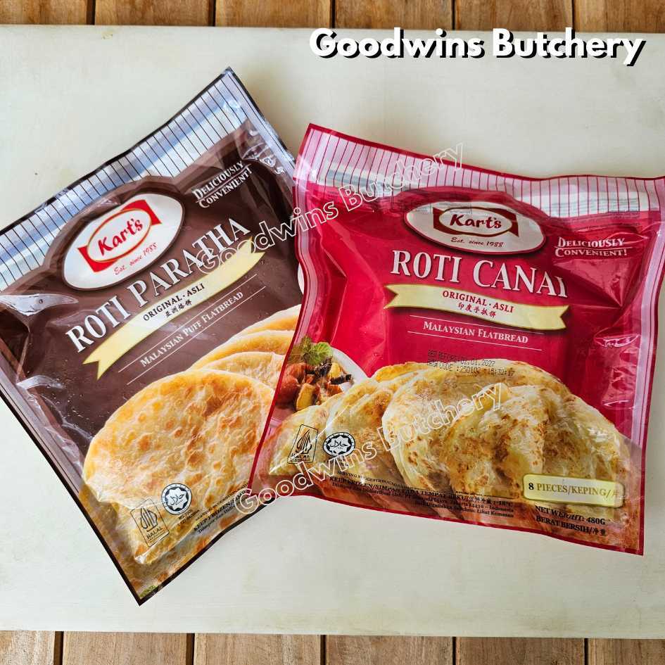 

Kart's ROTI CANAI & PARATHA Malaysia Karts frozen puff pastry flat bread