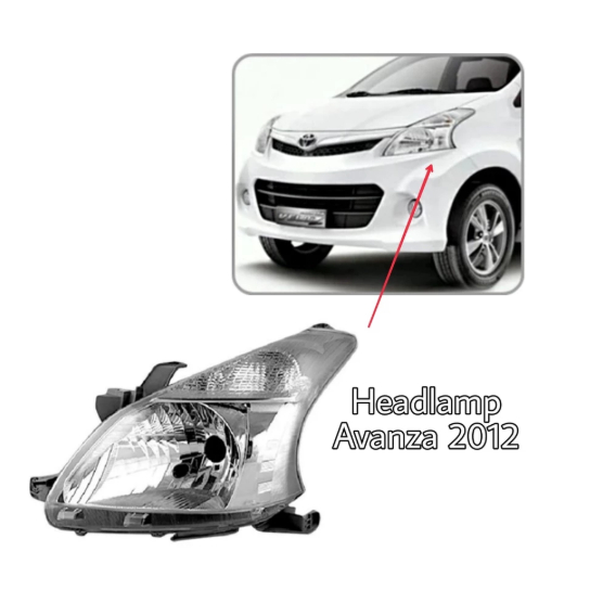 HEADLAMP Lampu Depan Mobil ALL NEW AVANZA XENIA 2012 - 2014 KIRI KANAN / Lampu Depan Avanza xenia 20