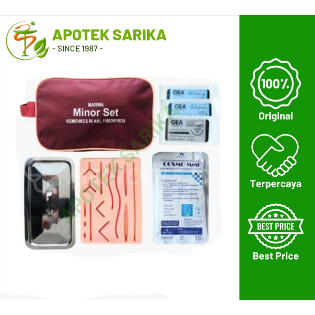 Hecting Set Marwa - Alat Bedah Hecting Set Merk Marwa