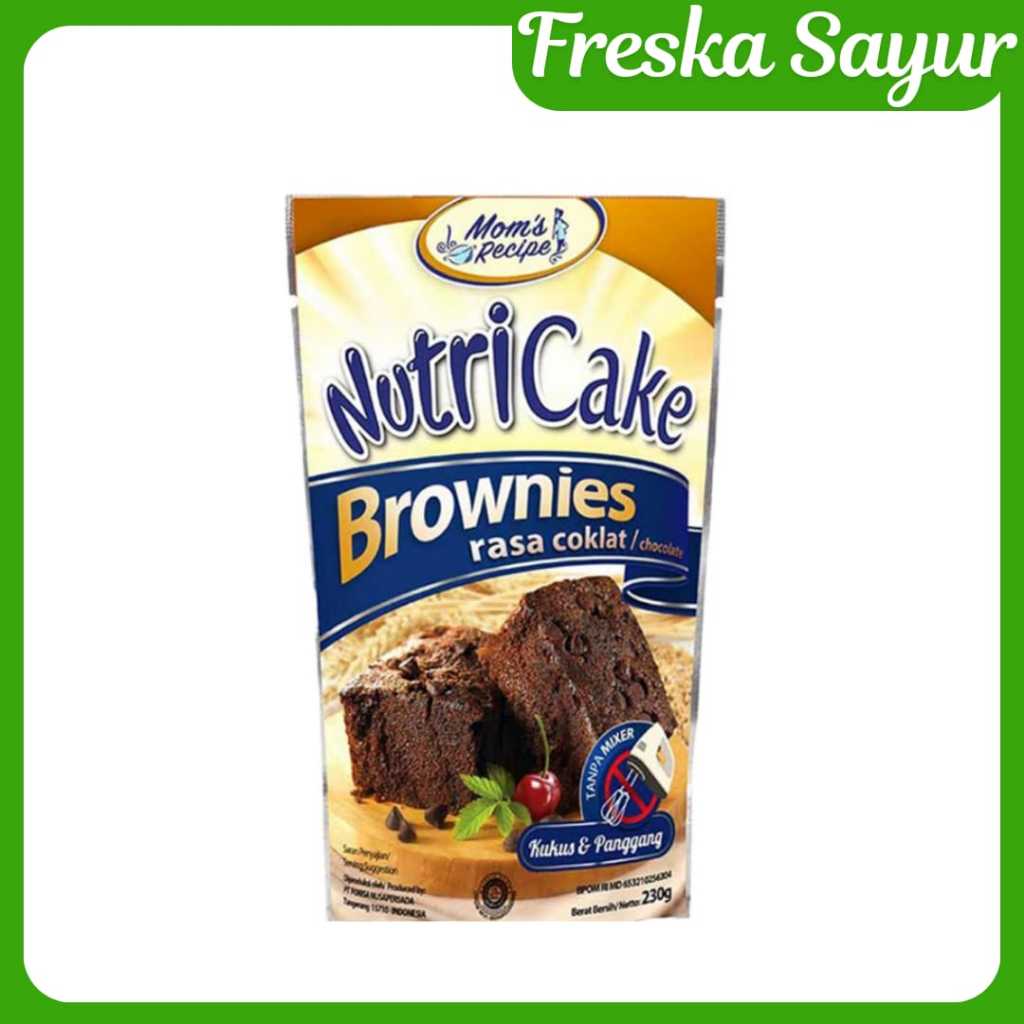 

Nutri Cake Brownies Cokelat 230 gr I Lembut, Nyoklat Banget & Praktis Banget