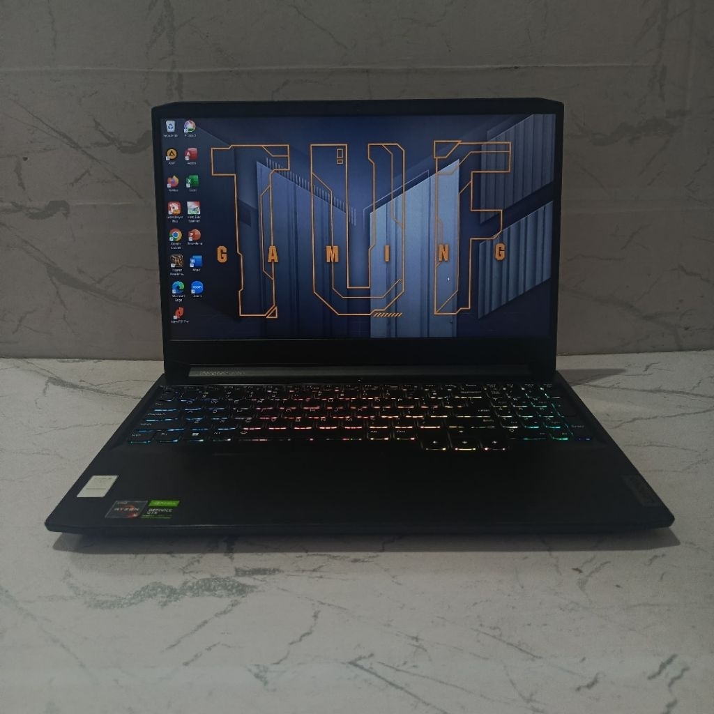 Jual Laptop Gaming Second Lenovo IP Gaming 3 | Ryzen 5 5600H | RAM 16 GB | SSD 512 GB | 15.6"FHD IPS