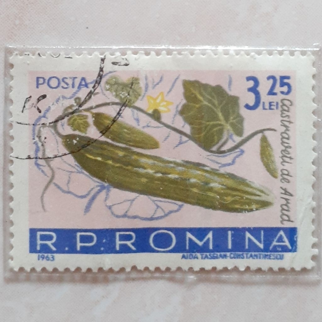 

Perangko Rumania Vegetables (Cucumber (Cucumis sativus)) Tahun 1963