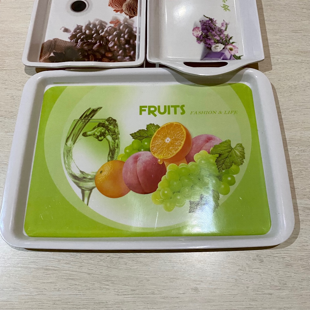 Singa Singi MelamineWare | Talam Motif 3 Ukuran