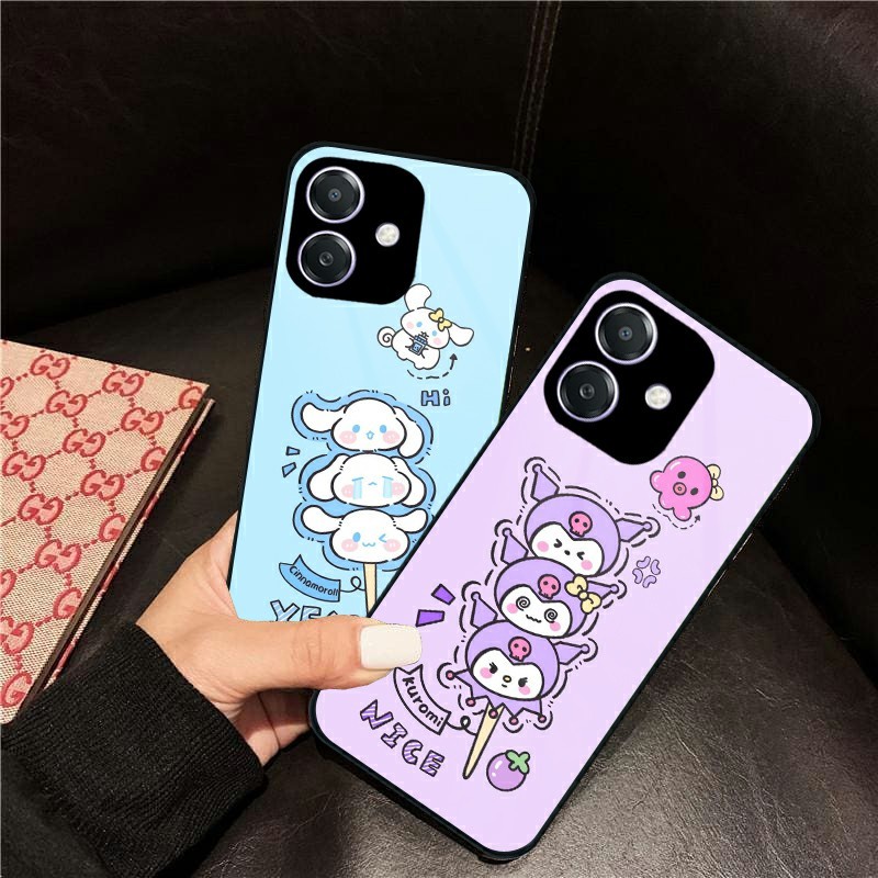 Softcase Oppo A5i [CG17] Mirror Glossy For Oppo A5i A3X A3 NFC A60 A18 A38 -  Case HP Murah - Kesing