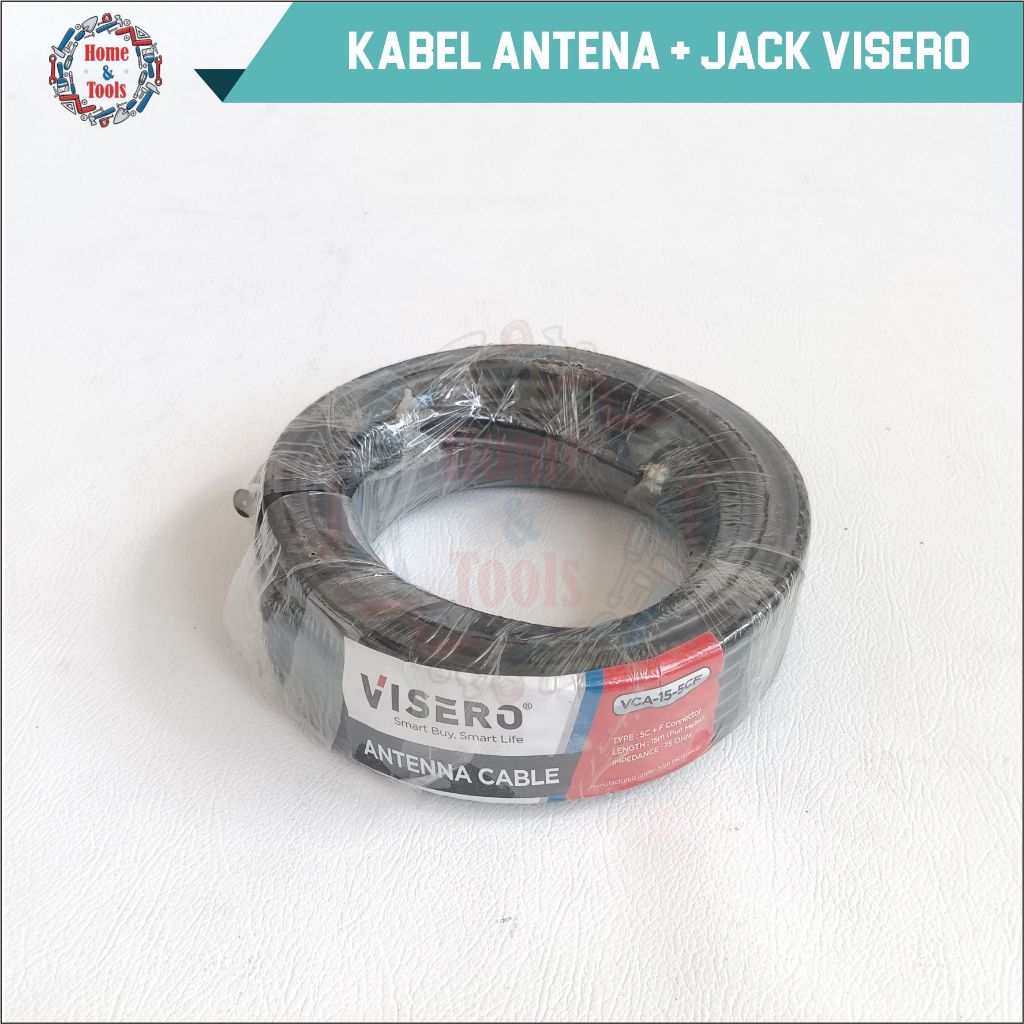 KABEL ANTENA + JACK/KABEL ANTENA TV DENGAN JACK COAXIAL/KABEL COAXIAL ANTENA TV PLUS KONEKTOR