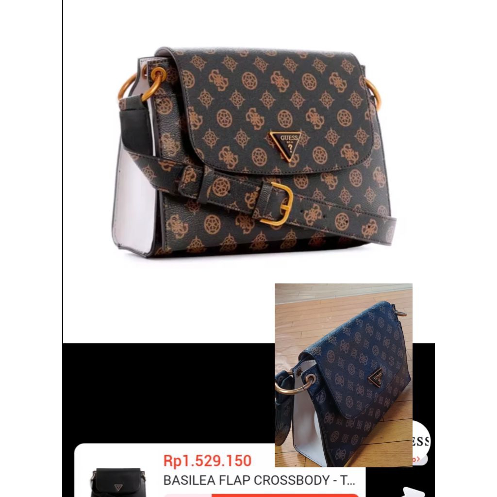 preloved tas guess ORI counter