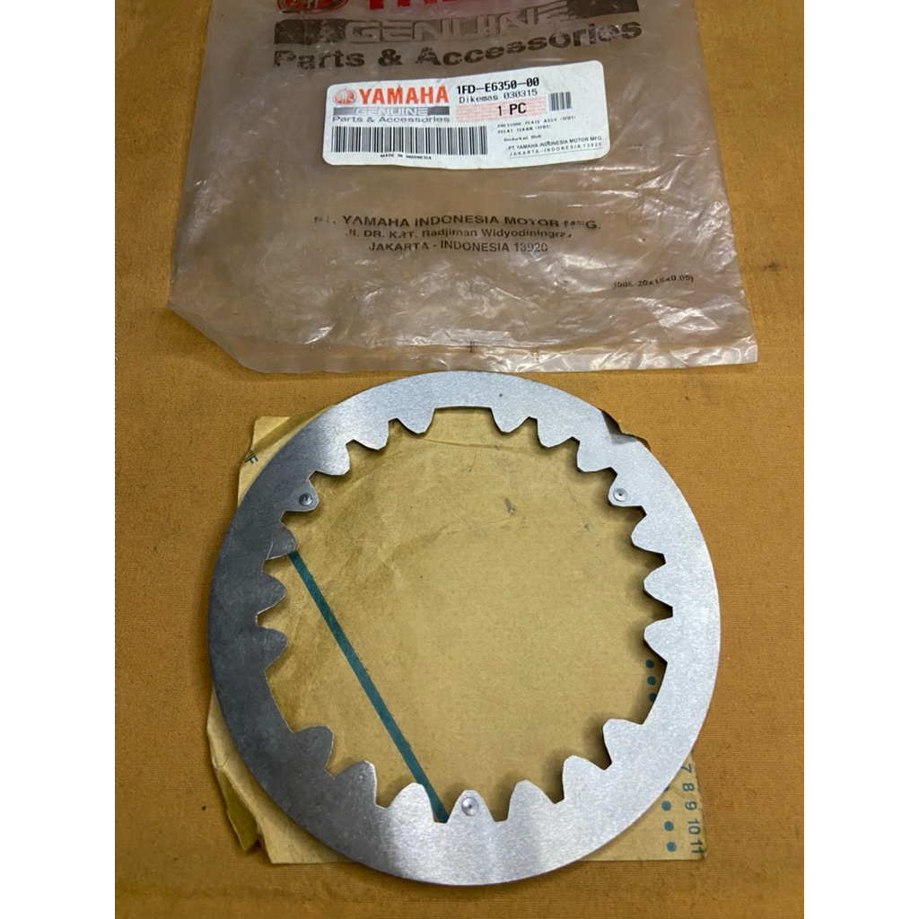 Plat Kopling Yamaha Force F1 1FD-E6350-00