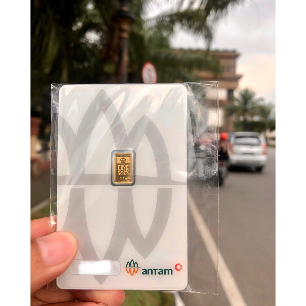 Emas Antam/Emas Batangan/Fine Gold 0,5 Gram
