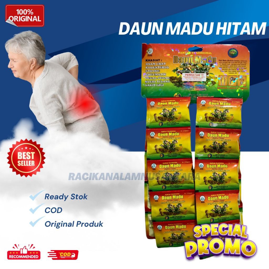 

Daun Madu (Kuning) Original Kapsul Rencengan