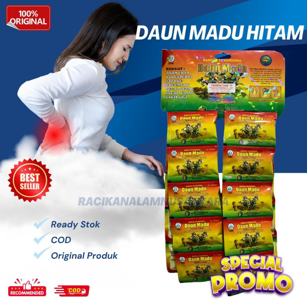 

Daun Madu Ramuan Tradisional Original Kapsul 1 Hanger Isi 20 Sachet
