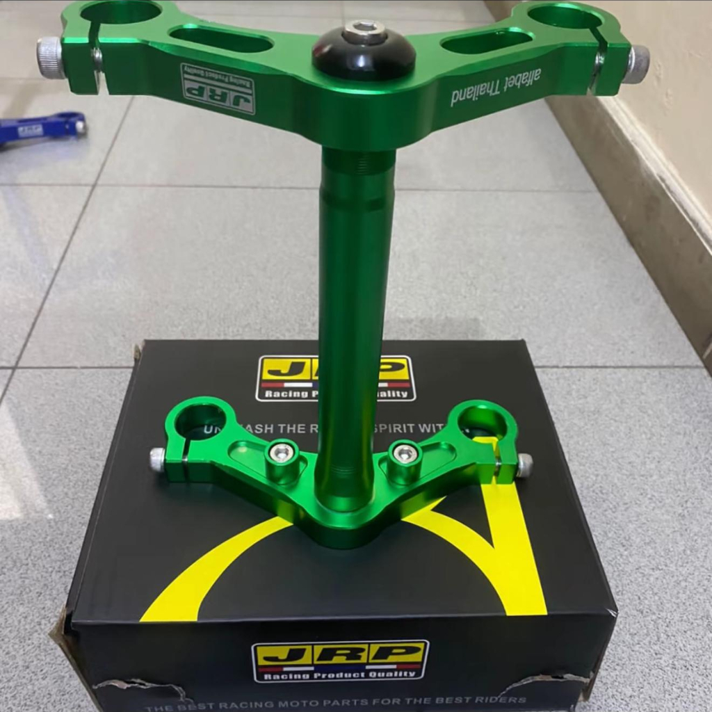 Segitiga SET Atas Bawah Shock Depan JRP Racing Full Cnc Ukuran As 26 Satria Fu