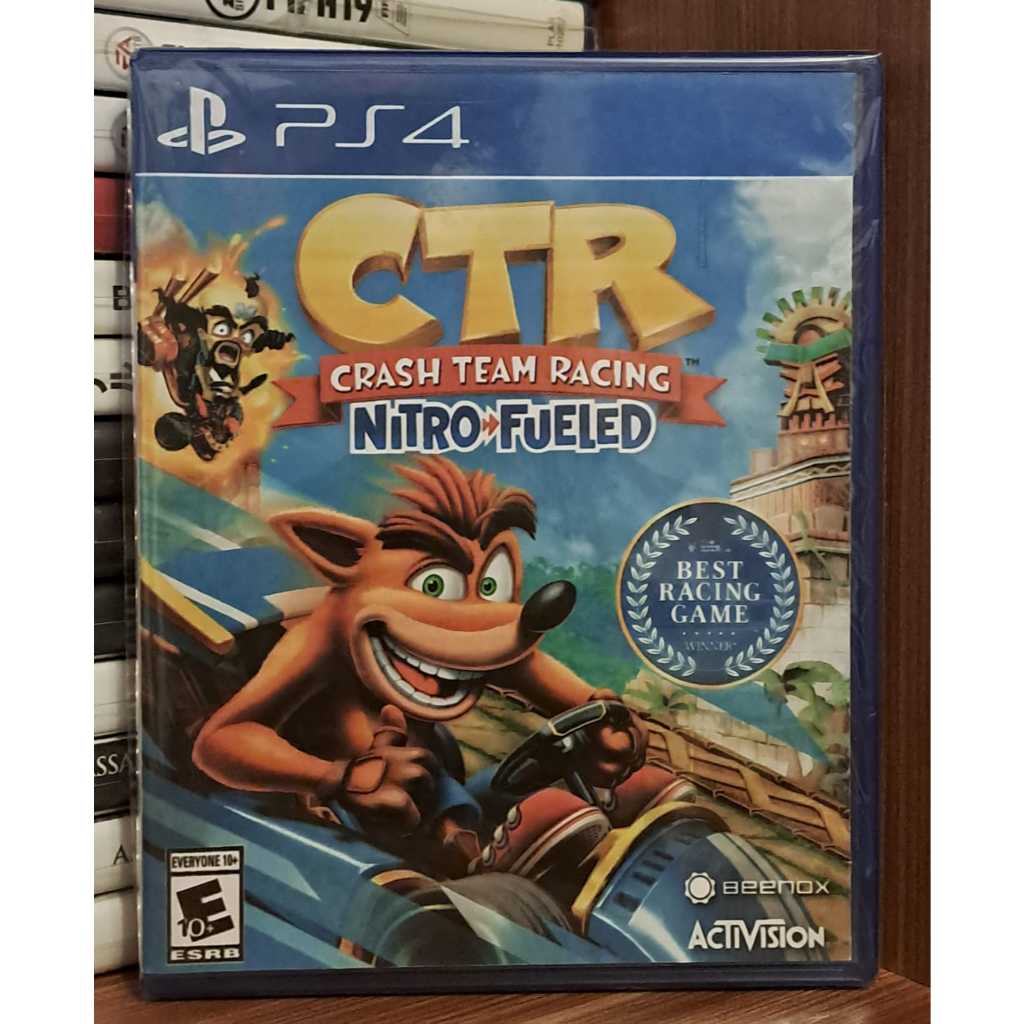 BD PS4 Kaset PS4 CTR CRASH TEAM RACING NITRO FUELED
