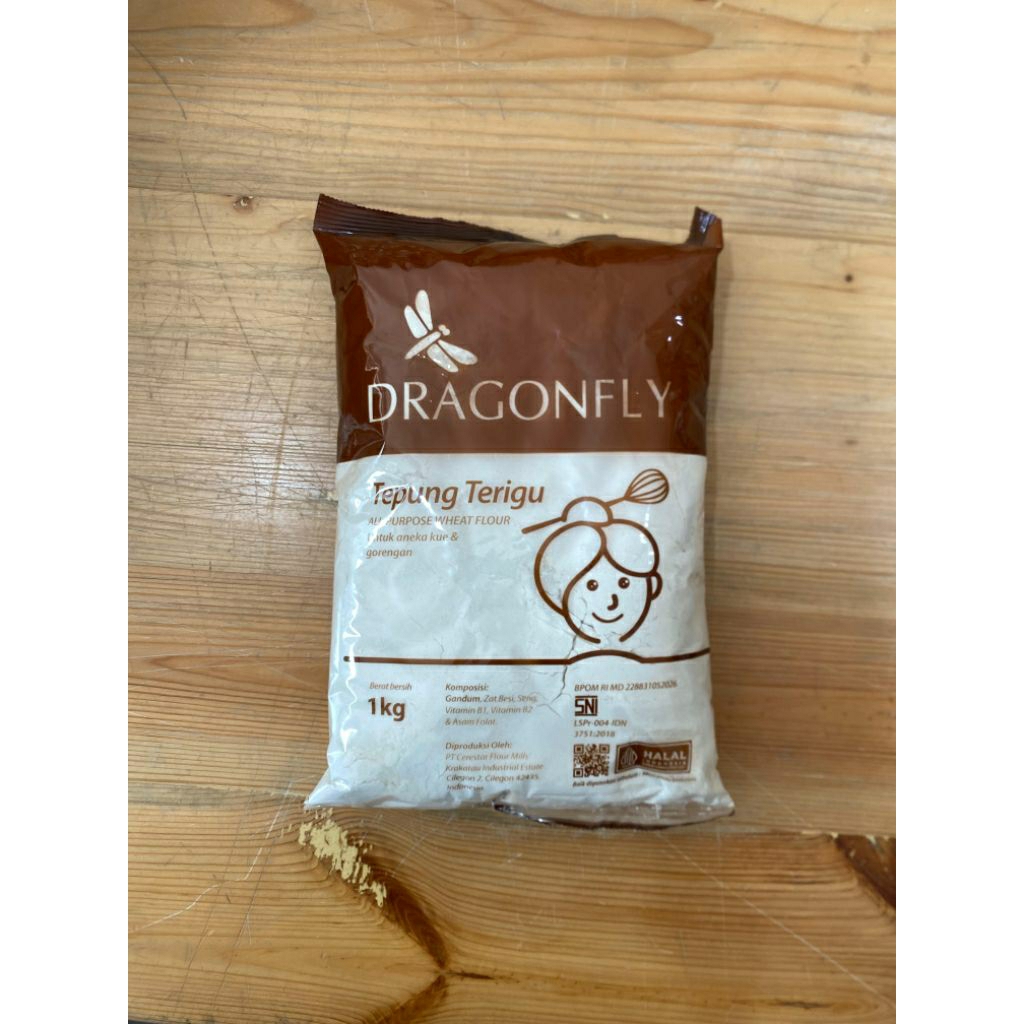 

Tepung Terigu Dragonfly 1Kg