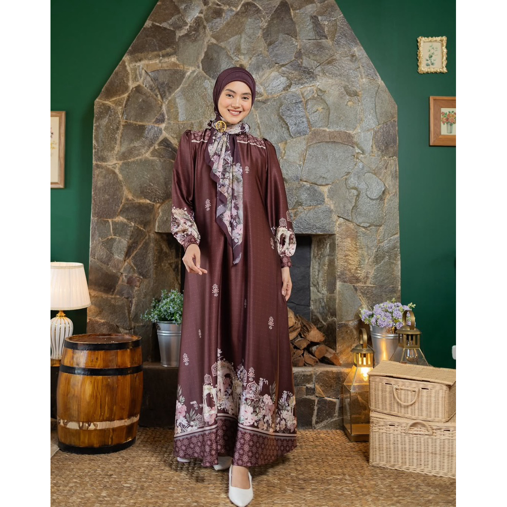 Lituhayu Dress | Gamis Dewasa Silk by At_Muflih