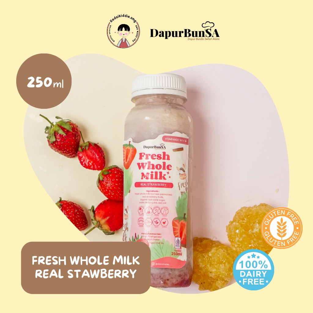 

DAPURBUNSA - Fresh Whole Milk Strawberry