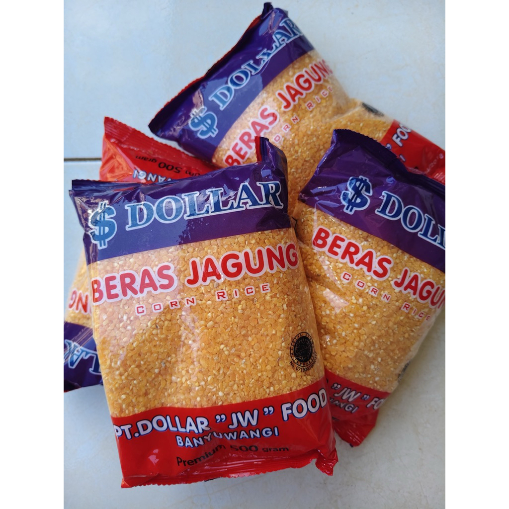 

Beras jagung Dollar 500g