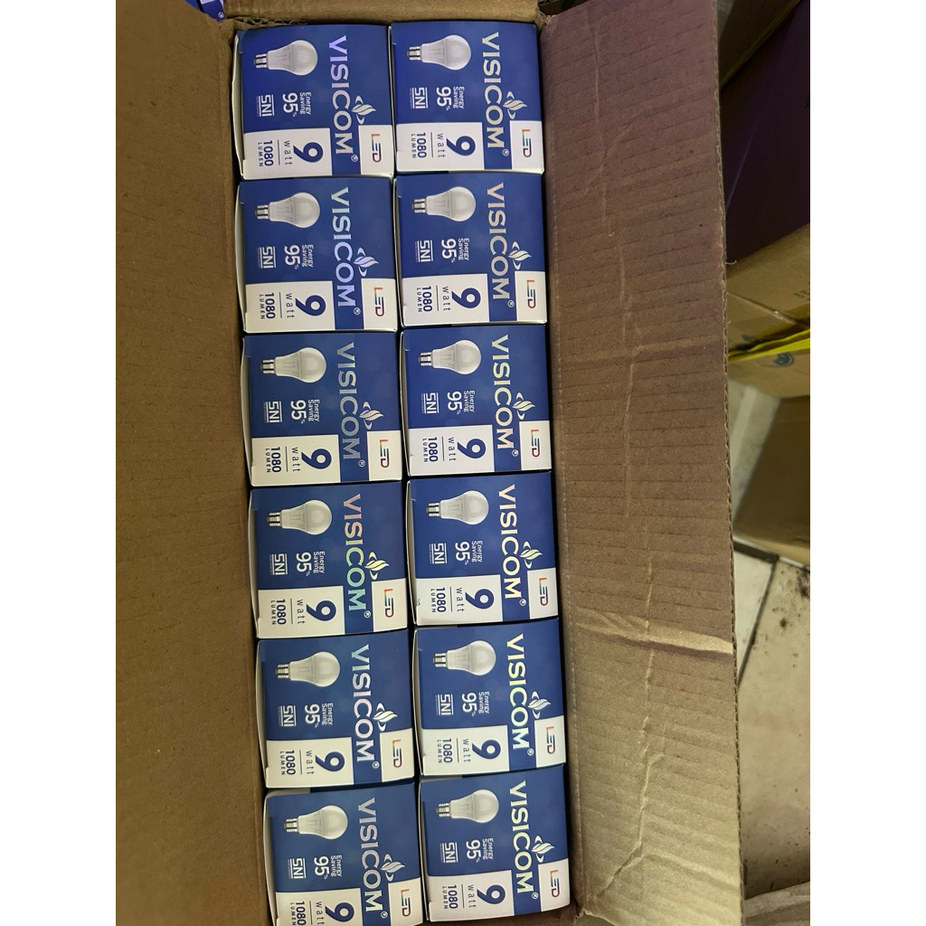 lampu led visicom 9 watt / visicom 9w / lampu led visicom origial 100%