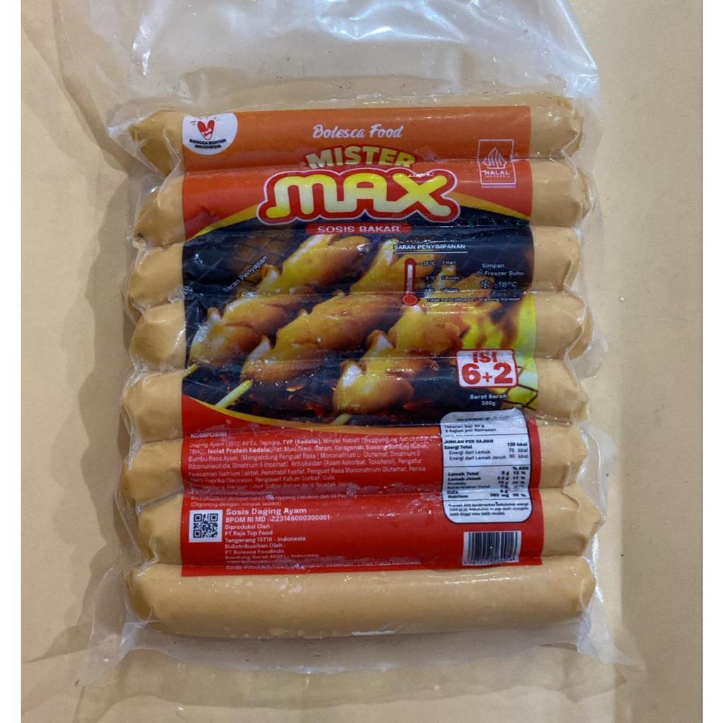 

MAX SOSIS BAKAR JUMBO ISI 8 BATANG