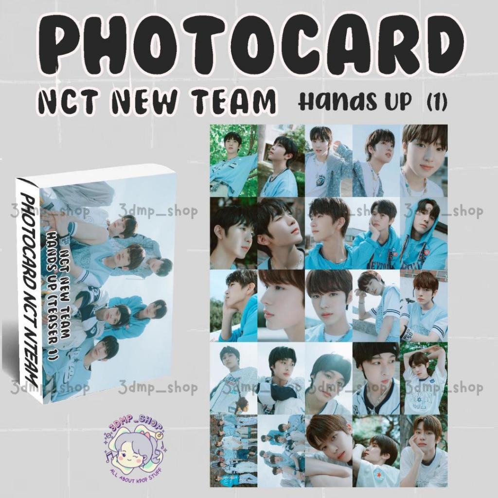 [25 LEMBAR] PHOTOCARD LOMO PHOTOCARD NCT NEW TEAM HANDS UP