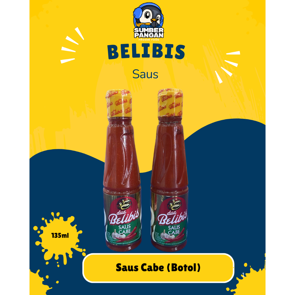 

Belibis Saos Cabe 135ml (botol)