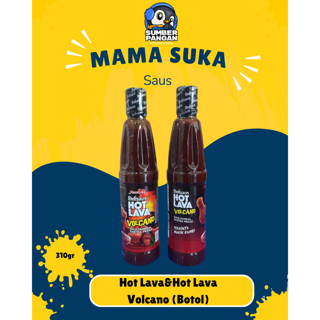 

Mama Suka Hot Lava 310gr&Mama suka Hot Lava Volcano 310gr