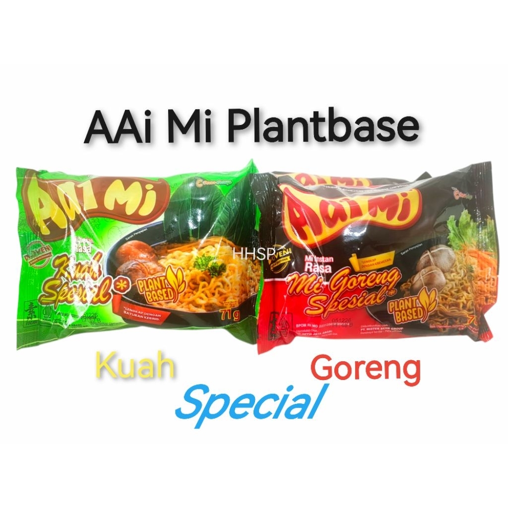 

AAi Mi Mie Instan Plantbase Vegetarian & Vegan Friendly