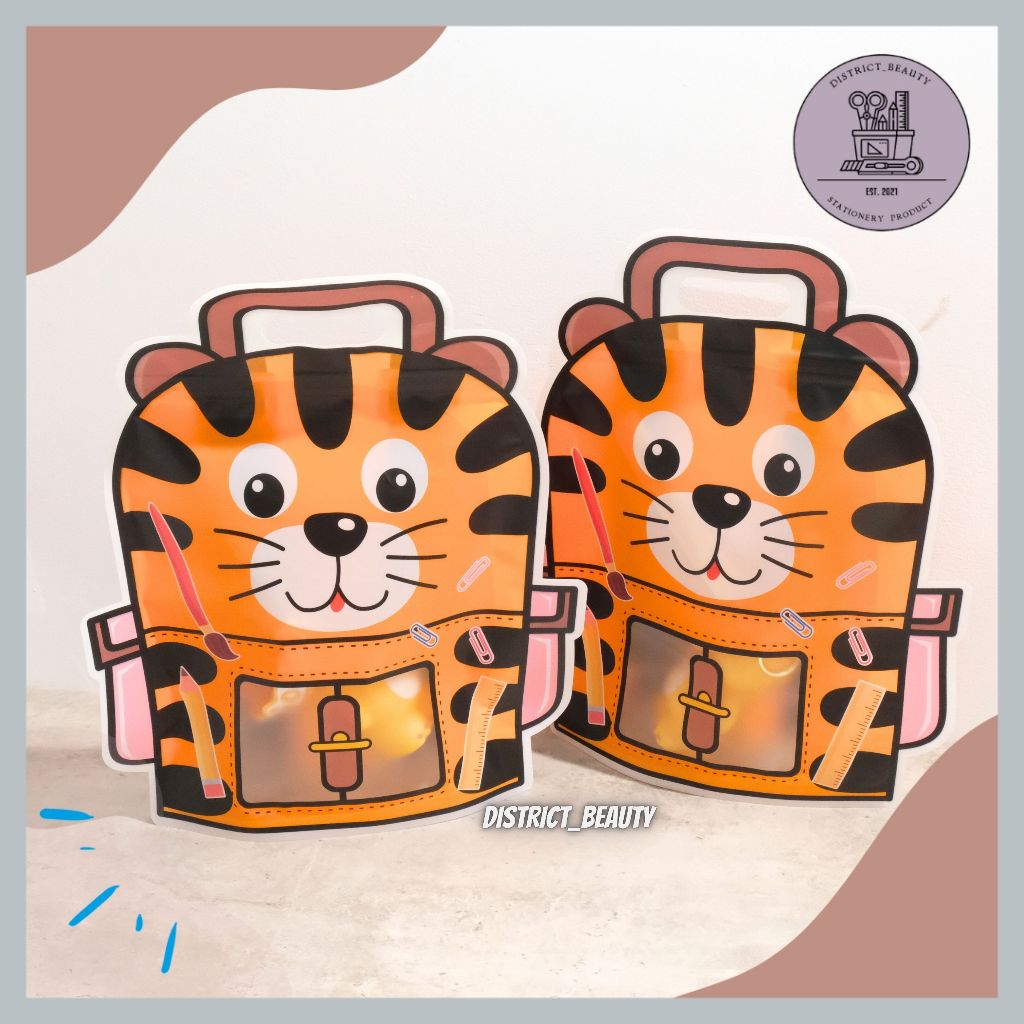 

ZIPPER POUCH RANSEL HARIMAU MACAN UKURAN 24 X 28 CM POUCH ZIPPER ZIPLOCK KEMASAN HAMPERS SOUVENIR ULANG TAHUN BIRTHDAY ANAK TERMURAH