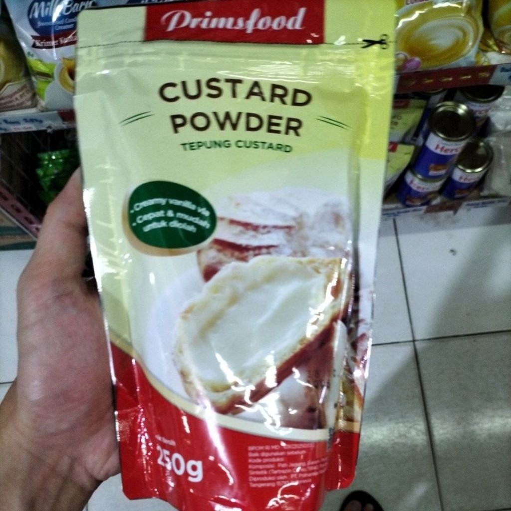 

custard powder primsfood 250 gram