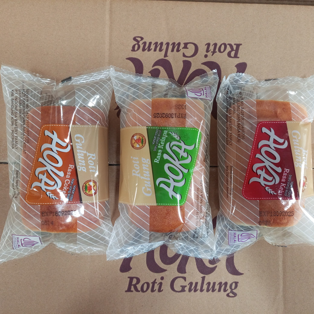 

ISI 10 Roti Aoka Gulung