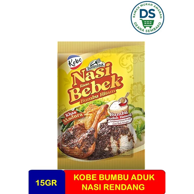 

KOBE BUMBU ADUK NASI BEBEK