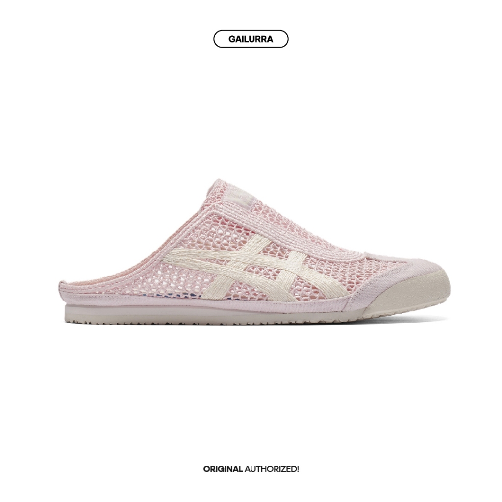 Onitsuka Tiger Mexico 66 Sabot Crystal Pink Cream Original