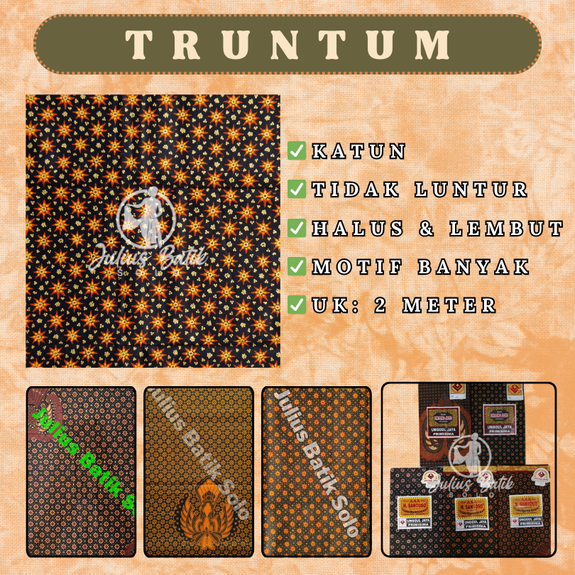 KAIN BATIK MOTIF TRUNTUM UNGGUL JAYA
