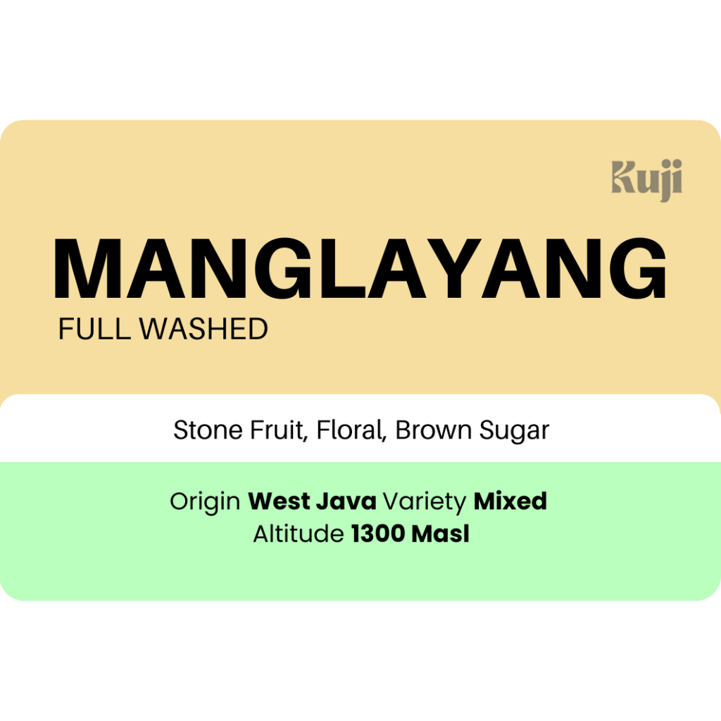 

Biji Kopi Arabika Manglayang | Single Origin | 200 Gram