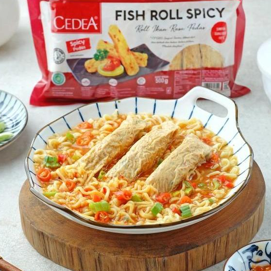 

CEDEA Fish Roll Spicy - Ikan Roll Pedas 500gram isi 20pcs - Kheiza Frozen