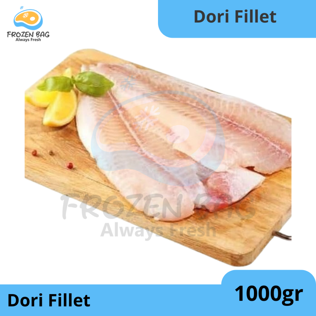 

Frozen Bag - Dori Fillet 1000gr Ikan Dori Fillet 1kg Frozen Food