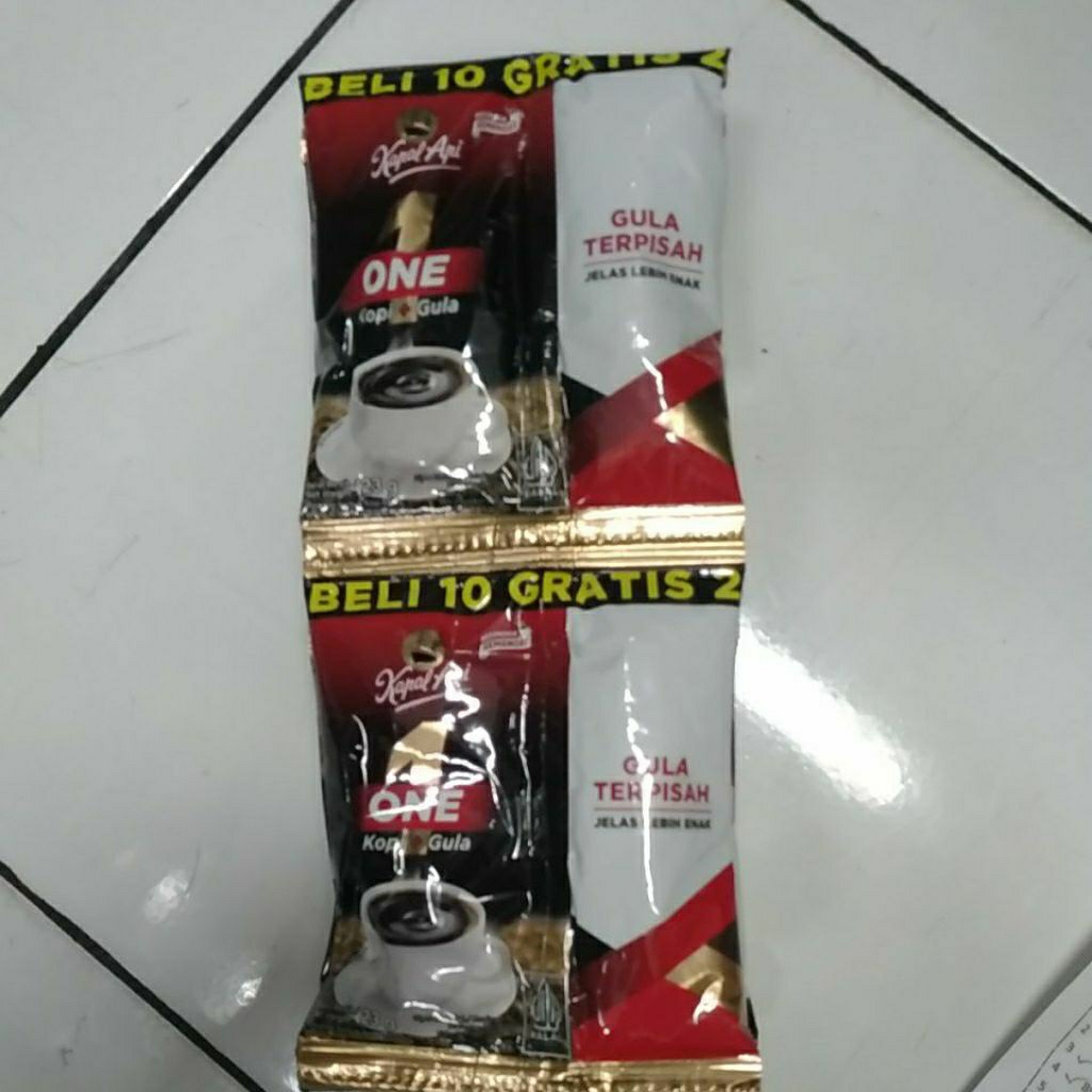 

Kapal Api Gula Terpisah Kemasan Renteng 23 g