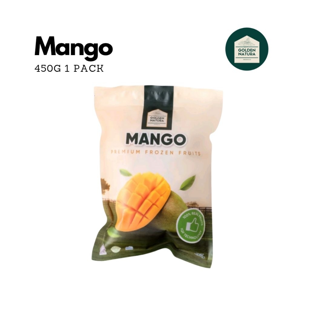 

Golden Natura Mango 450g/ Premium Frozen Fruits
