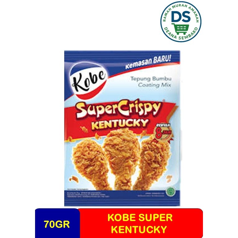 

KOBE TEPUNG SUPER CRISPY 70GR#PCS